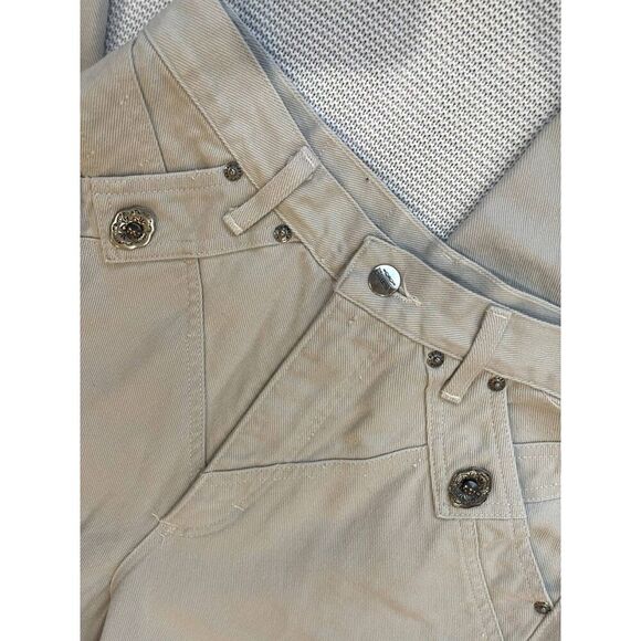 Vintage Roughrider Tan Jeans By Circle T - Picture 7 of 11